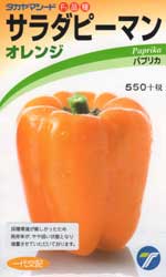 サラダピーマン　オレンジ